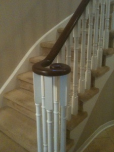 Railing finish